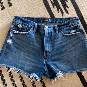 Abercrombie & Fitch Annie high-rise Jean shorts